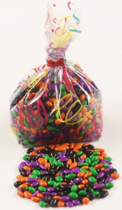 Scott's Cakes Halloween Mix Chocolate Covered Sunflower Seeds - 1lb Bag of Confetti Treats for Parties, Snacking & Holiday Gifts