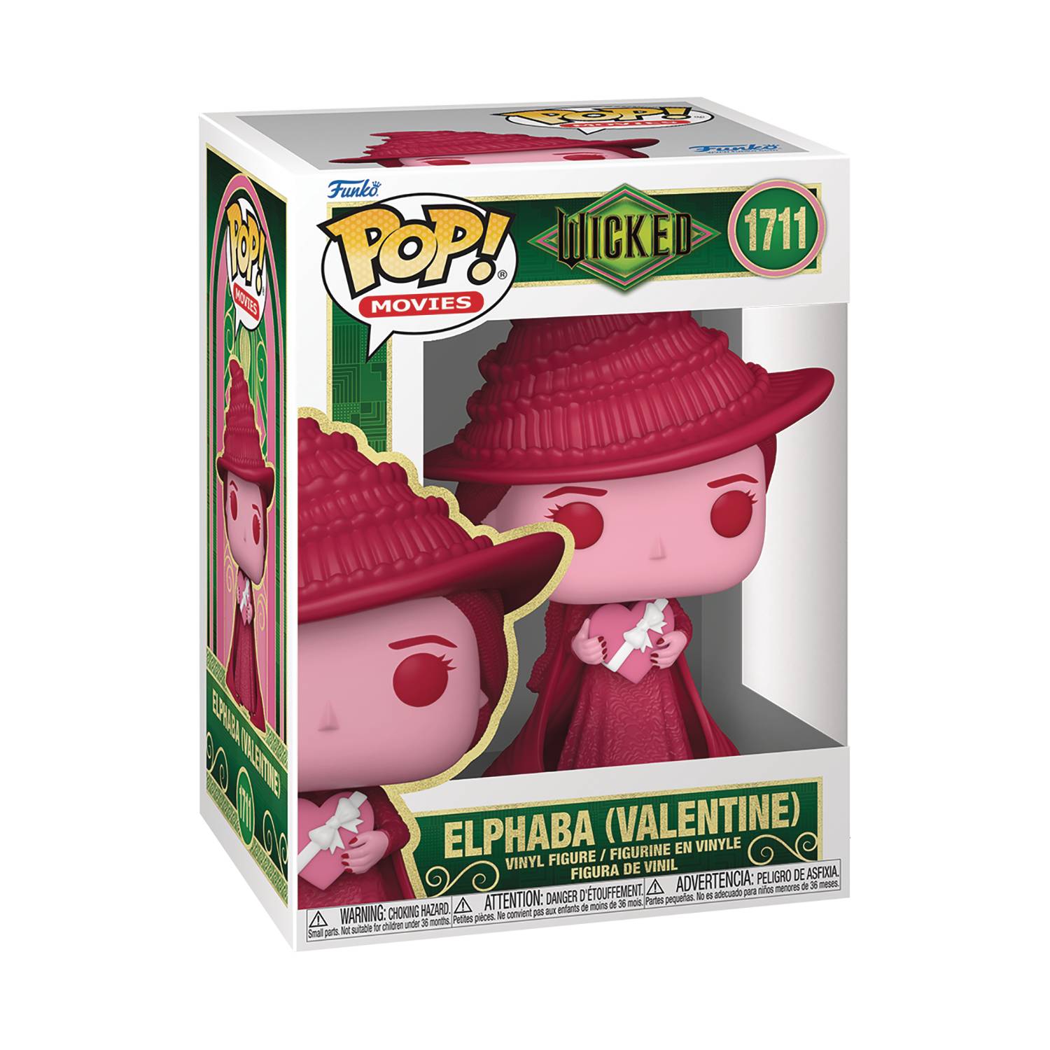 Wicked: Valentine Elphaba - Official Broadway Musical Merchandise for Valentine's Day Gifts & Theater Fans