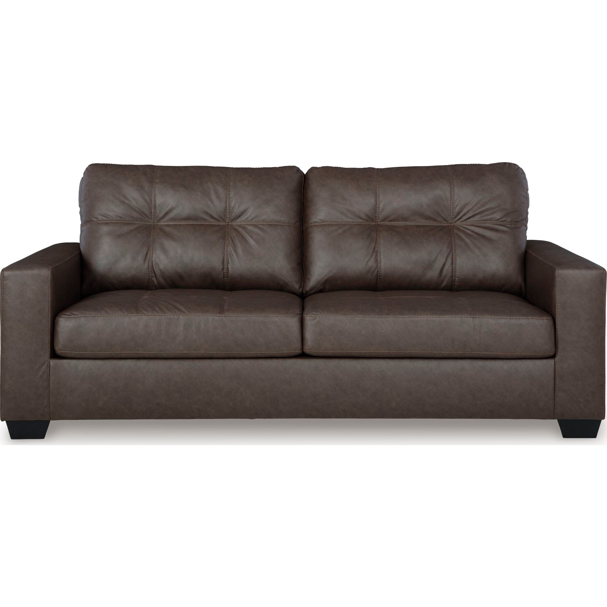 Barlin Mills Sofa - Modern Comfortable Couch for Living Room, Lounge & Office - Soft Fabric Upholstered Sectional with Sturdy Frame - Perfect for Relaxing, Entertaining & Small Spaces