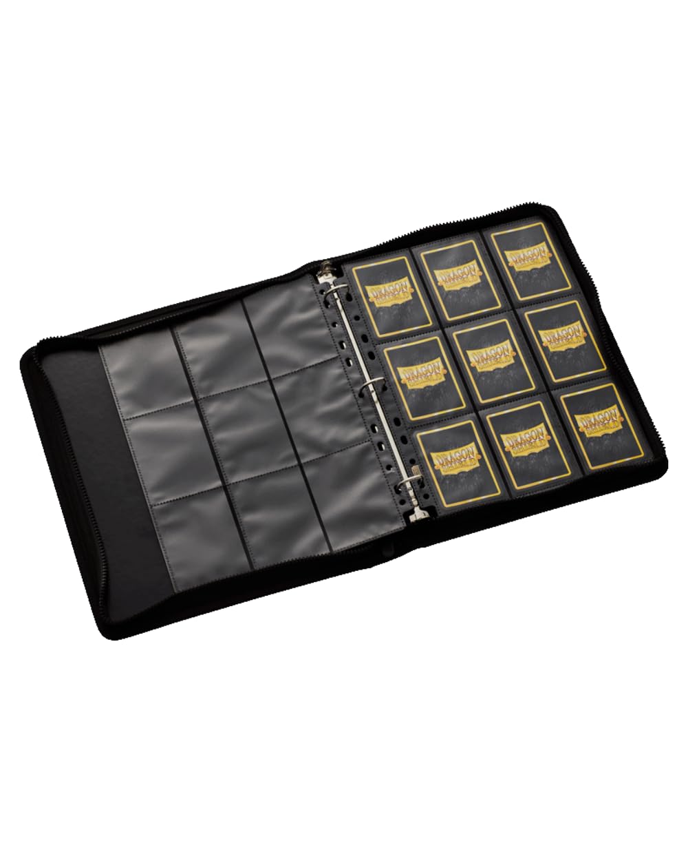 Arcane Tinmen Card Codex Zipster Regular Binder with 20 Pages - Blood Red for TCG & Collectible Card Storage | Perfect for MTG, Pokémon, and Yu-Gi-Oh Players