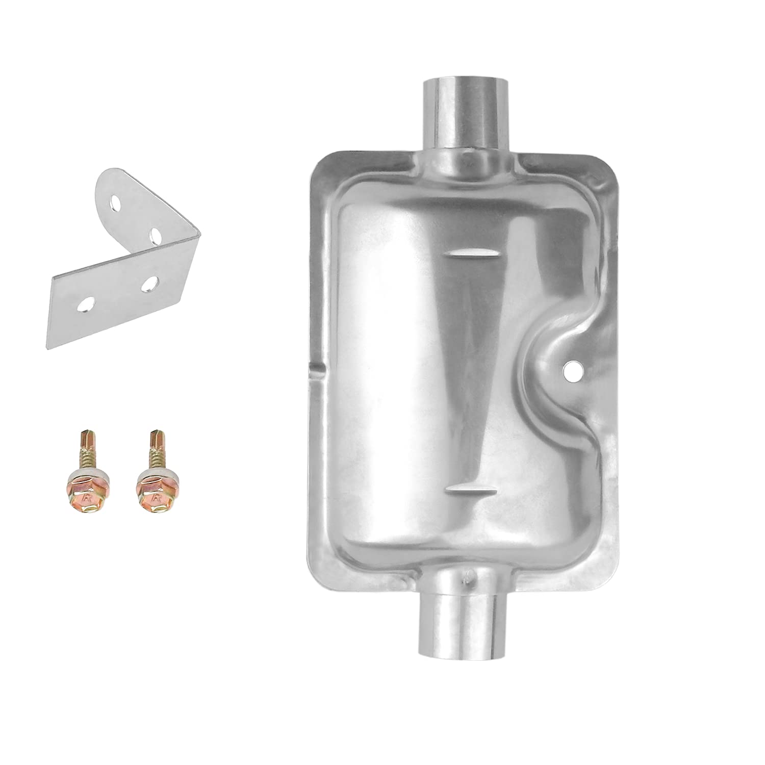 24mm/0.94 Inch Diesel Heater Exhaust Pipe Silencer Muffler - Noise Reduction for RV, Camper, Van & Off-Grid Heating Systems