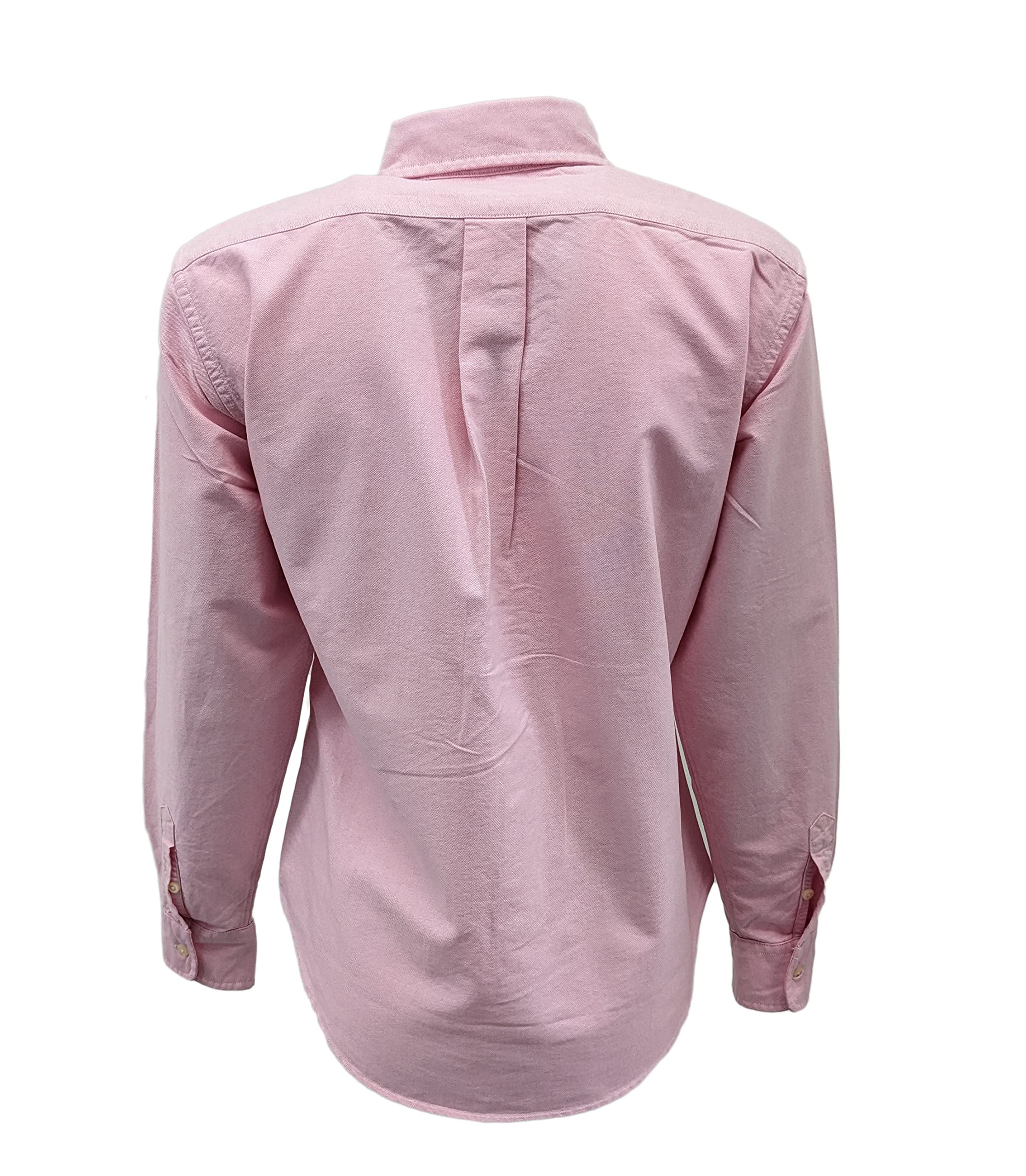 Ralph Lauren Women's Long Sleeve Classic Fit Oxford Shirt - Small, Pink | Casual Workwear & Business Attire for Office & Professional Occasions