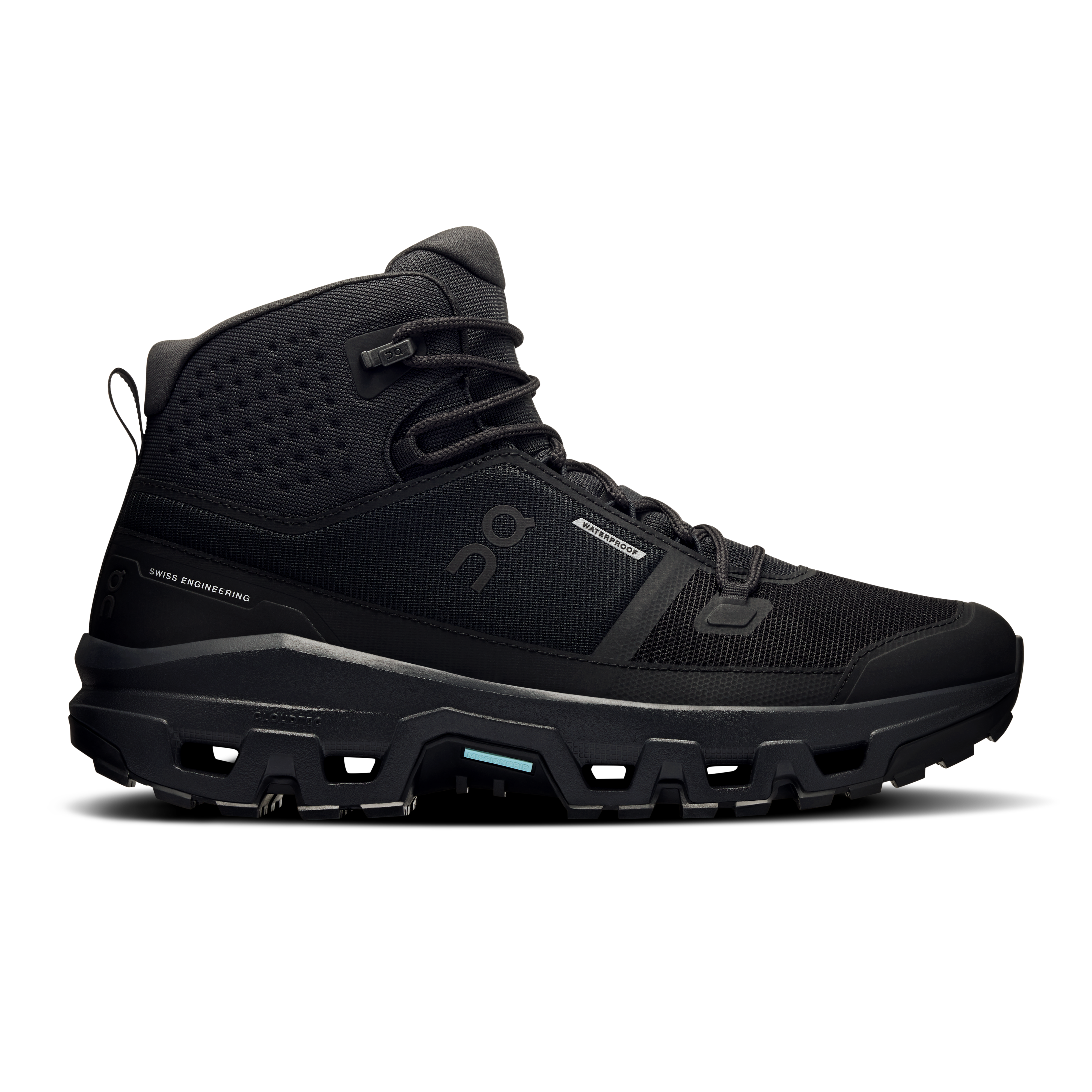 Cloudrock Mid WP Waterproof Hiking Boots for Men - Lightweight & Durable Outdoor Shoes for Trail Running, Backpacking & Mountain Climbing