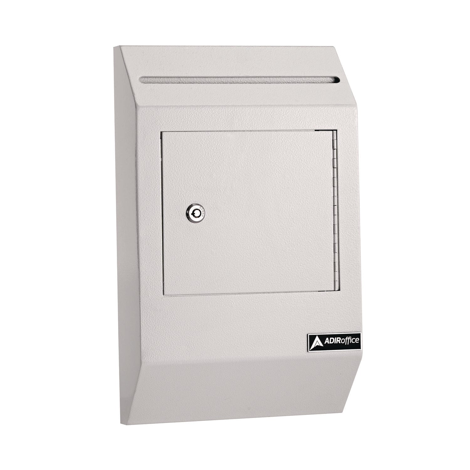 Heavy Duty Weatherproof Secure Drop Box for Mail & Packages - 10 x 4 x 16.3 Inches, White - Perfect for Office, Home & Outdoor Use