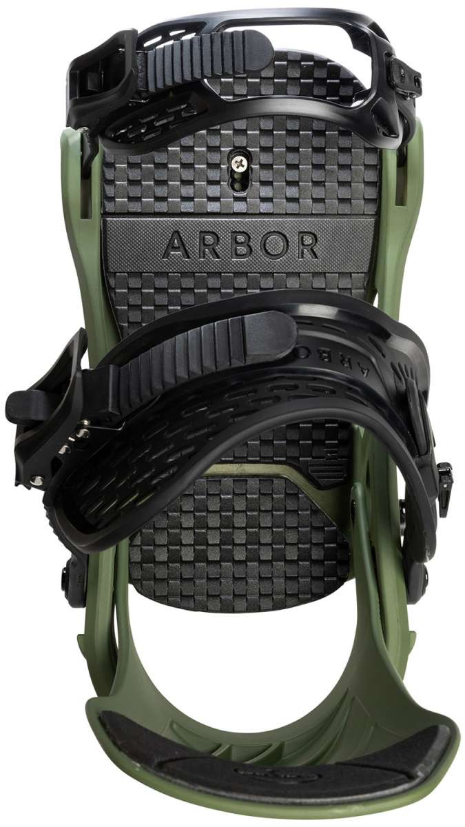 **2024 Arbor Spruce Snowboard Bindings - High-Performance Snowboard Bindings for All-Mountain & Freestyle Riding - Perfect for Powder, Park & Backcountry Adventures**