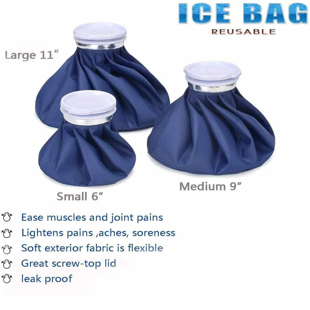 Reusable Ice Pack for Pain Relief - Hot & Cold Therapy Gel Wrap for Knee, Ankle, Shoulder, Neck, Calf - Sprain Recovery & Muscle Pain Relief - Perfect for Sports Injuries, Post-Workout Recovery & Arthritis Pain
