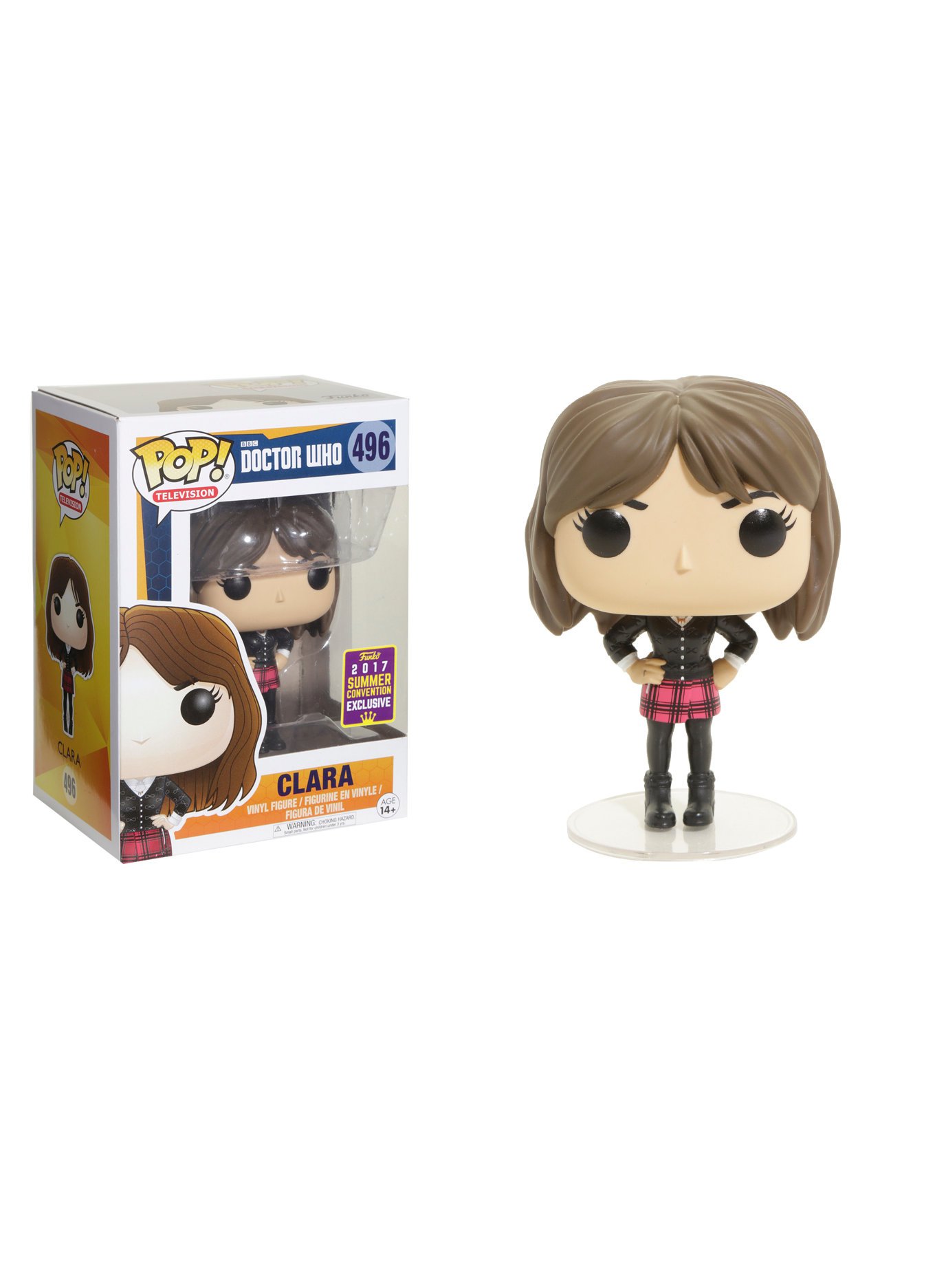 Funko Pop! SDCC Doctor Who Clara Exclusive - Limited Edition Collectible Figure for Summer Convention & Fan Display
