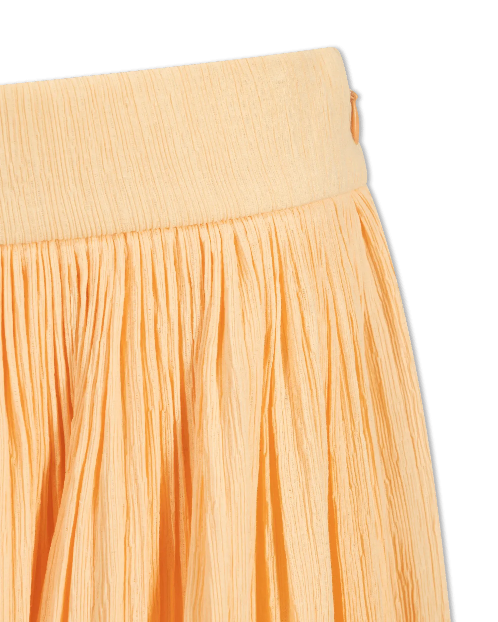Stylish Accordion Pleat Midi Skirt for Women - Flowy A-Line Knee-Length Skirt with Elastic Waistband - Perfect for Office, Date Night & Spring Outfits