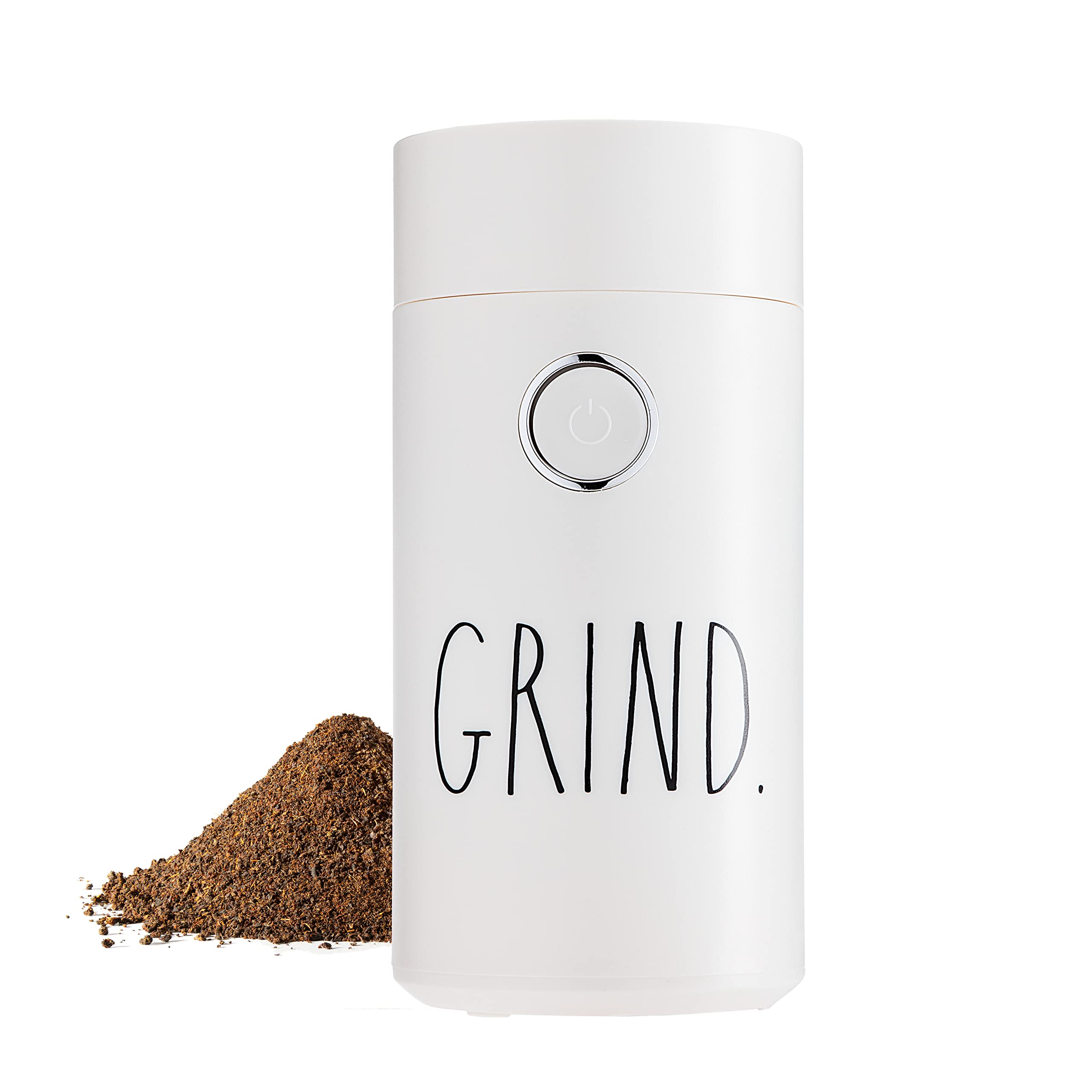 Premium Rae Dunn Electric Coffee Grinder - Perfect for French Press, Espresso & Drip Coffee - Multi-Function Spice & Nut Grinder for Seeds, Grains & Herbs - Ideal for Home Kitchens & Coffee Shops