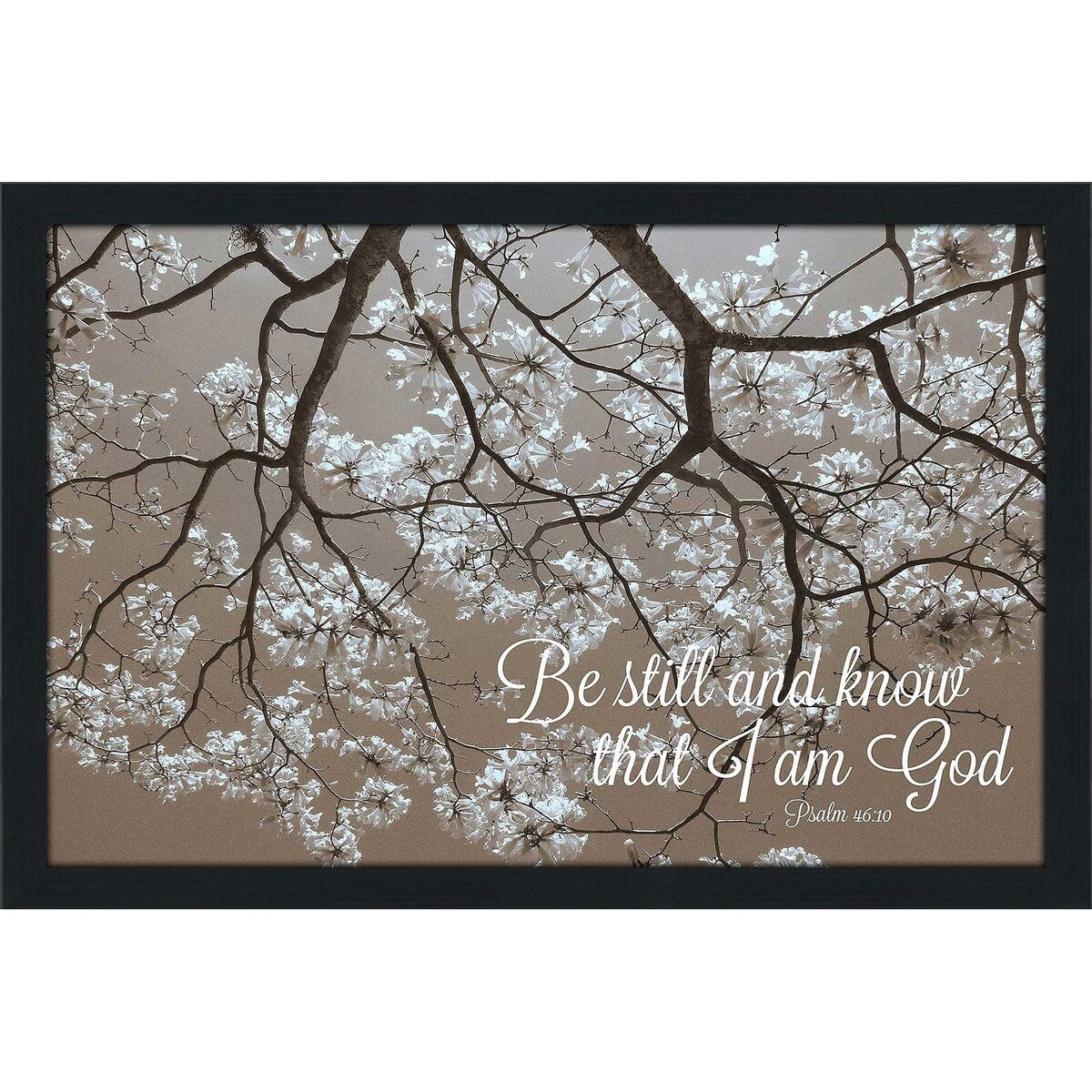 Be Still (Horizontal) Acrylic Wall Art Print - Modern Home Decor for Living Room, Bedroom & Office