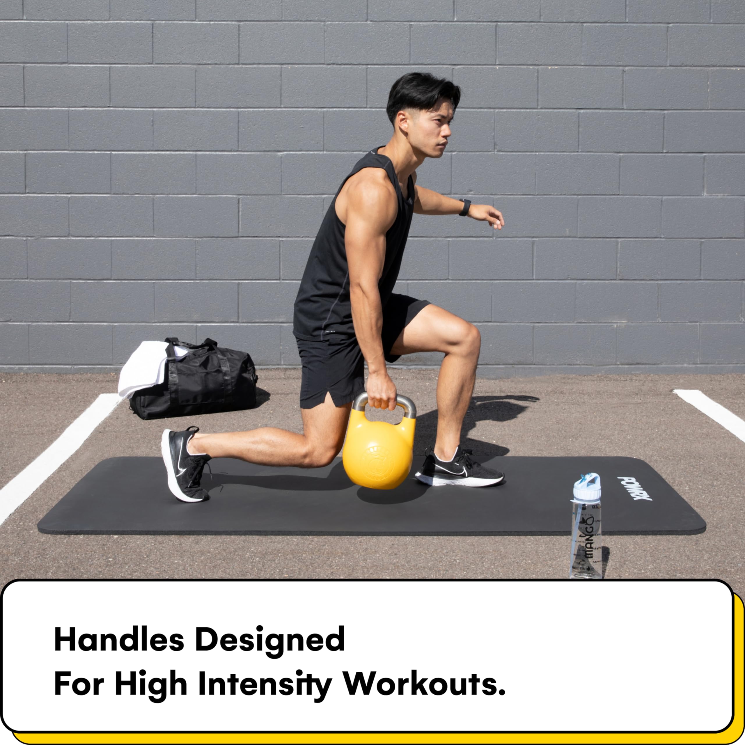 Kettlebell Kings Competition Kettlebells 8-48kg (35mm Handle) - Premium Gym Equipment for Strength Training & HIIT Workouts | Perfect for Home Gym, CrossFit & Functional Fitness | Ideal for Men & Women | Durable for High Repetition Exercises