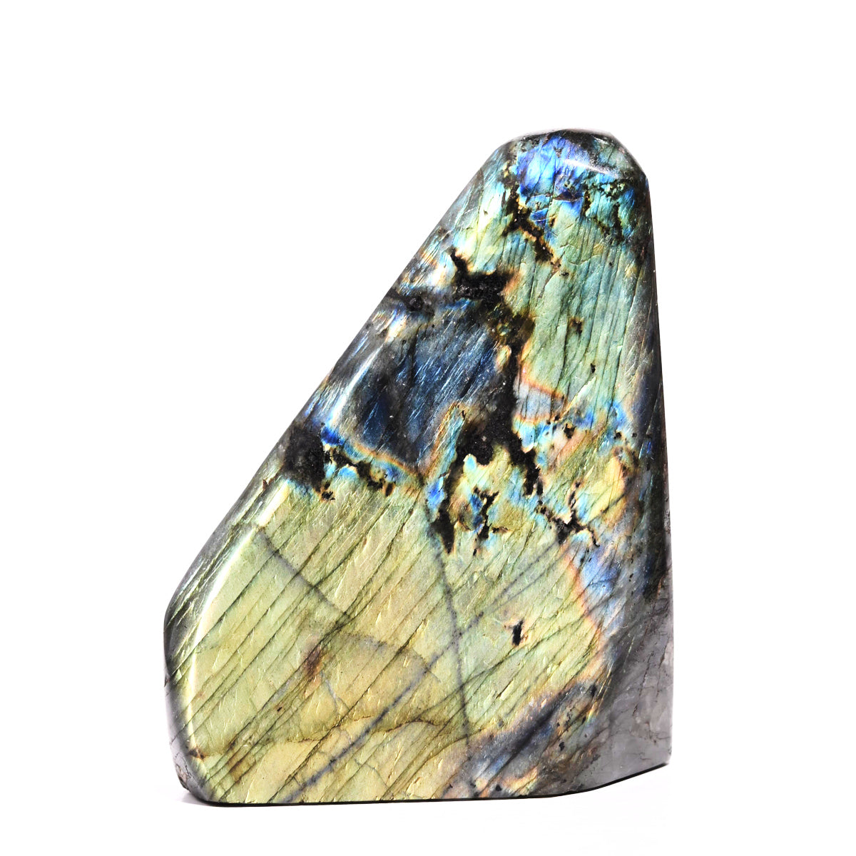Natural Labradorite Free Form Polished Stone - Healing Crystal for Meditation, Home Decor & Jewelry Making | Spiritual Energy & Chakra Balancing