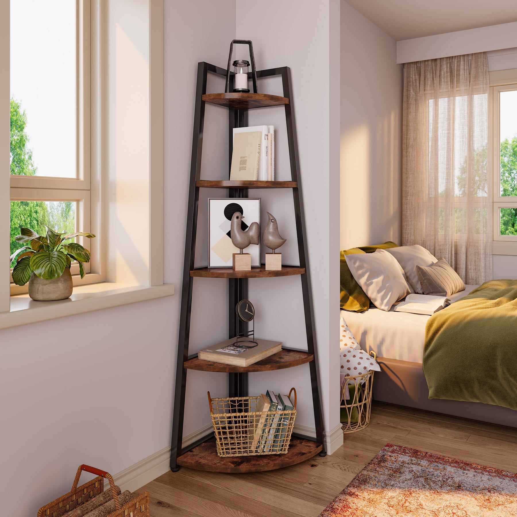 5 Tier Corner Shelf - 70
