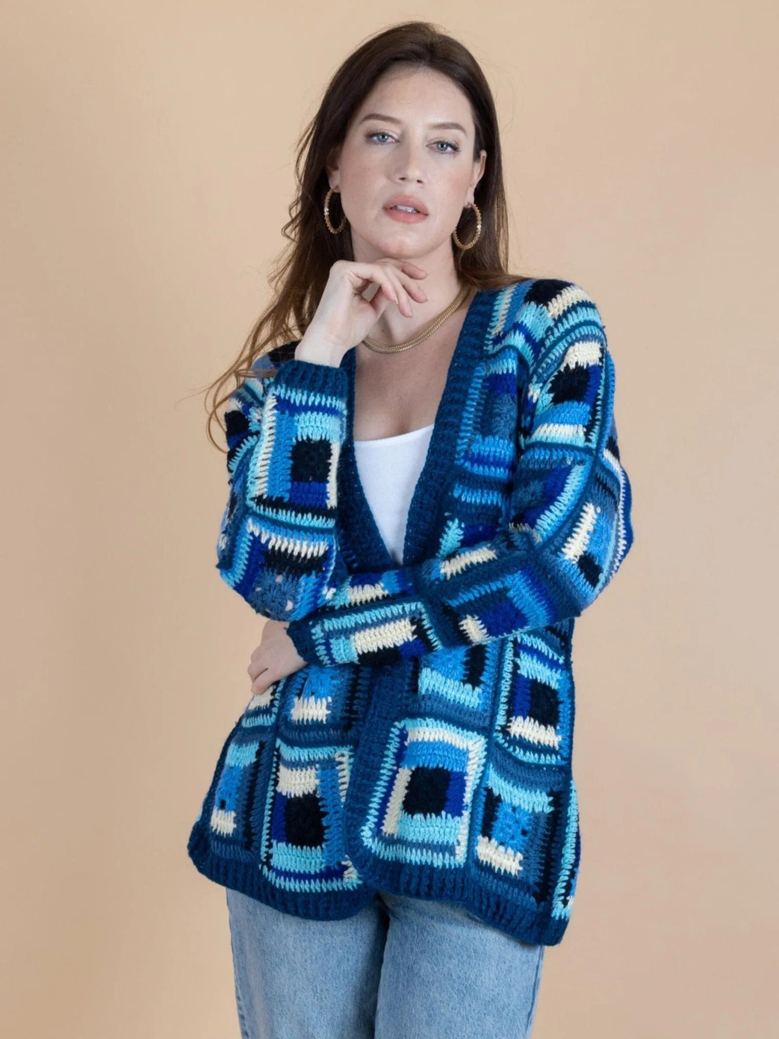 Stylish Crochet Short Marrakesh Jacket for Women - Boho Chic Summer Cover Up - Perfect for Beach, Vacation & Festival Outfits
