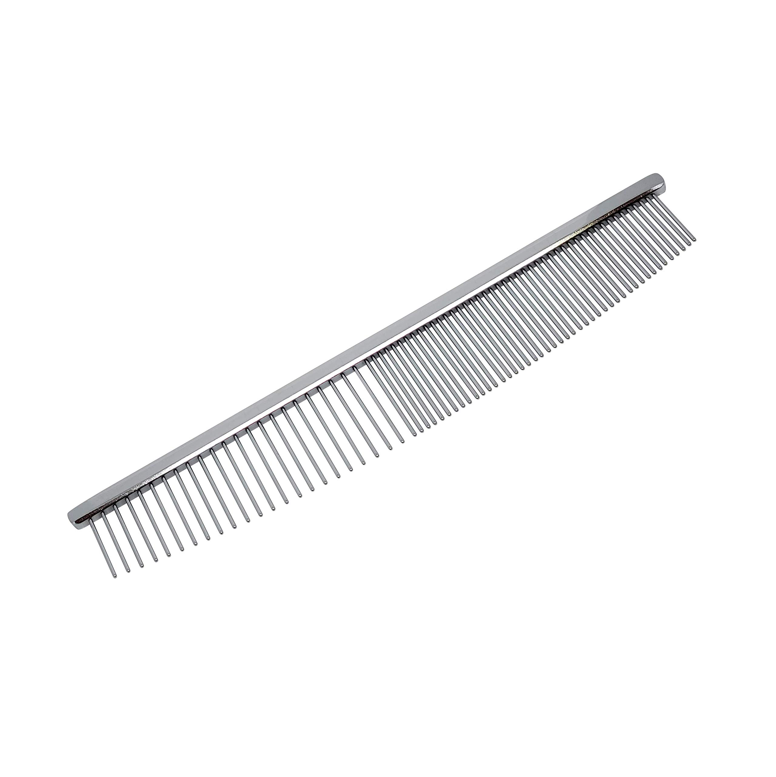 GBF Luna Series Half Moon Comb - Detangling Hair Comb for Women & Men, Wide Tooth Styling Comb for Curly, Thick, Wet Hair - Perfect for Salon, Home & Travel Use