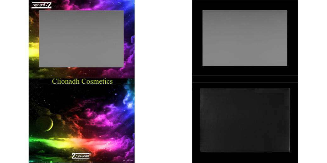 Custom Extra Large Z Palette - Magnetic Makeup Palette for Eyeshadows & Blush - Perfect for Makeup Artists & Travel Organizers