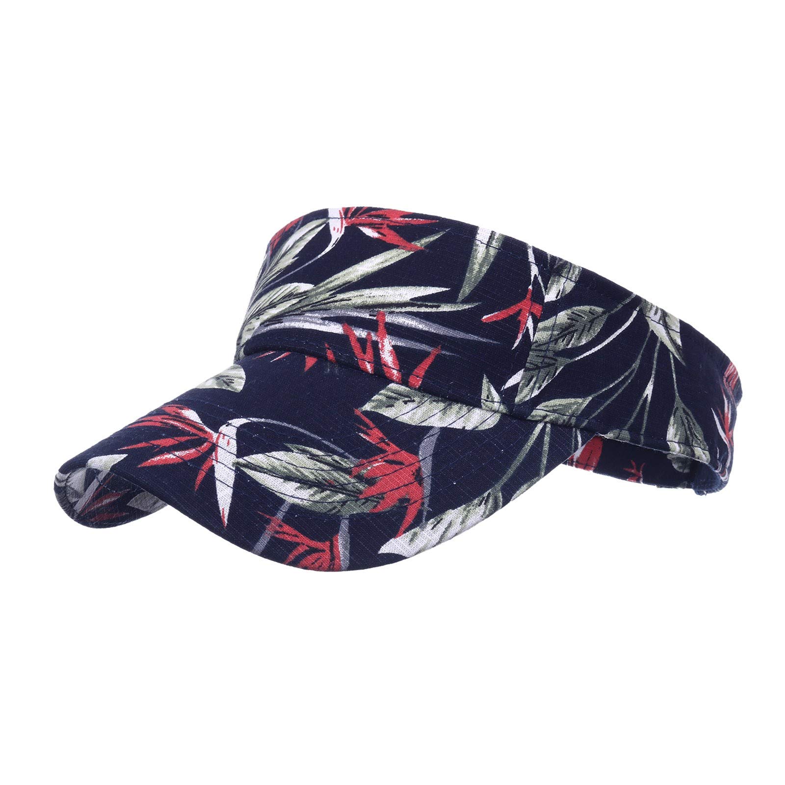 Hawaiian Floral Baseball Cap - Tropical Sun Visor Hat for UV Protection & Fashion | Perfect for Beach, Vacation, and Outdoor Activities