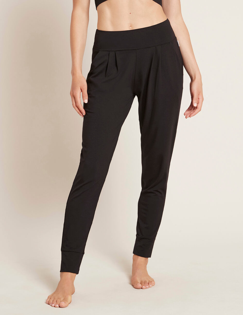 Downtime Lounge Pants for Women - Soft Comfortable Black Sleep Pants - Perfect for Relaxing at Home, Lounging & Sleeping