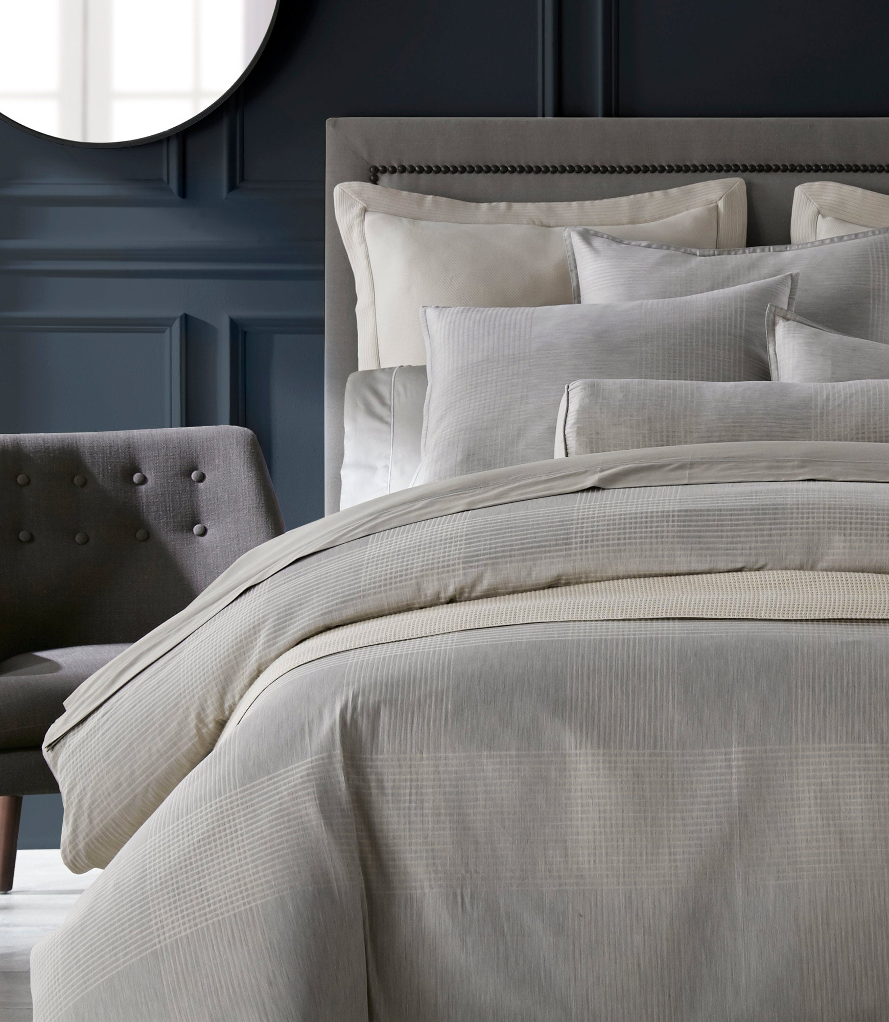 Matteo Plaid Duvet Cover Set - Soft & Breathable Cotton Bedding - Perfect for Cozy Bedrooms, Guest Rooms & Dorm Decor