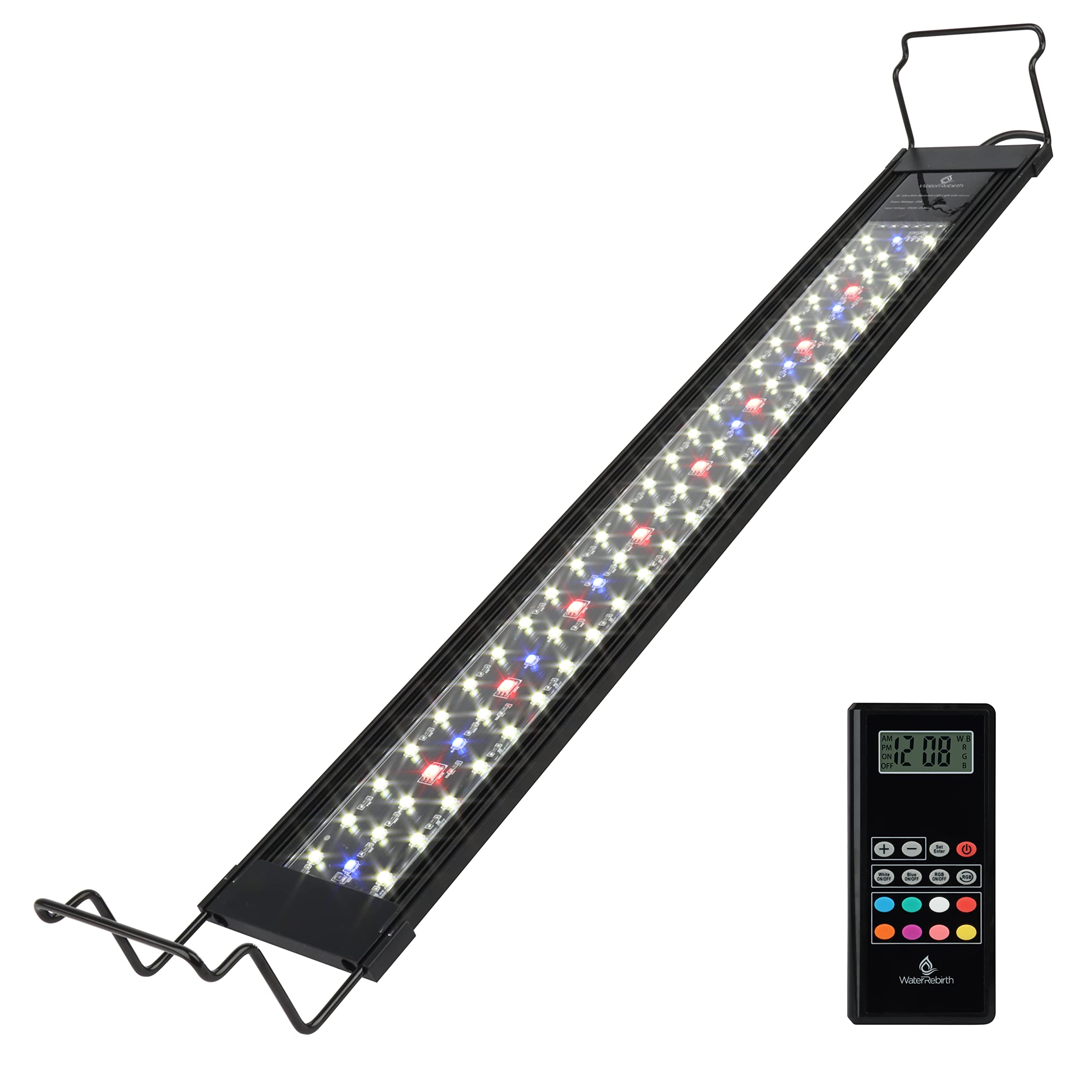 Best Aquarium LED Light for Fish Tanks (20-26 Inch) - Energy Efficient Underwater Lighting for Freshwater & Saltwater Aquariums, Perfect for Coral Growth and Planted Tanks