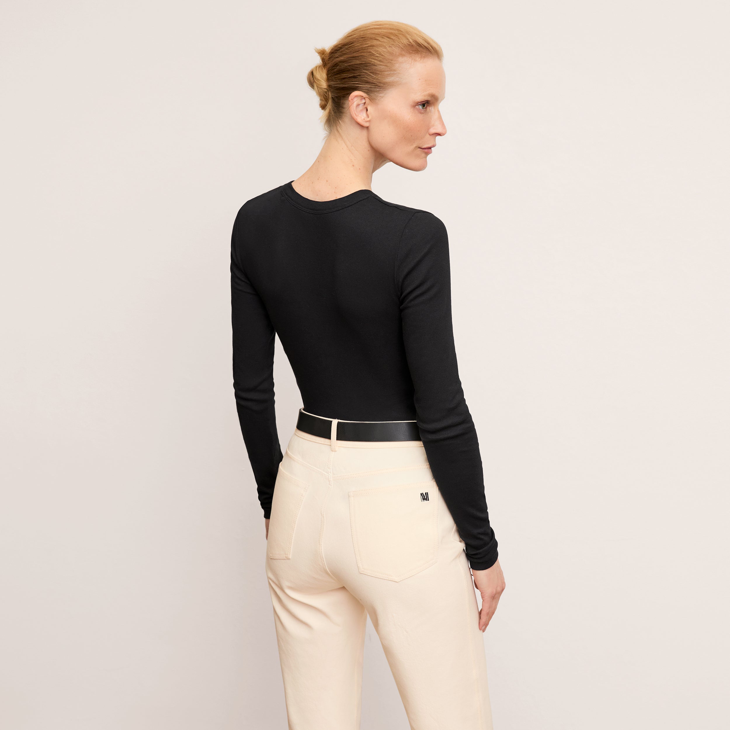 Vintage 90s Daria High-Waisted Eco-Friendly Jeans - Better Than Denim in Bright Ivory | Retro Fashion for Women, Casual Wear & Street Style Outfits