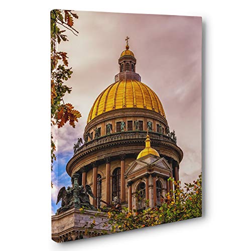 Religious Church Photo Canvas Wall Art - Beautiful Christian Home Decor for Living Room, Bedroom & Office - Perfect Gift for Faith & Worship