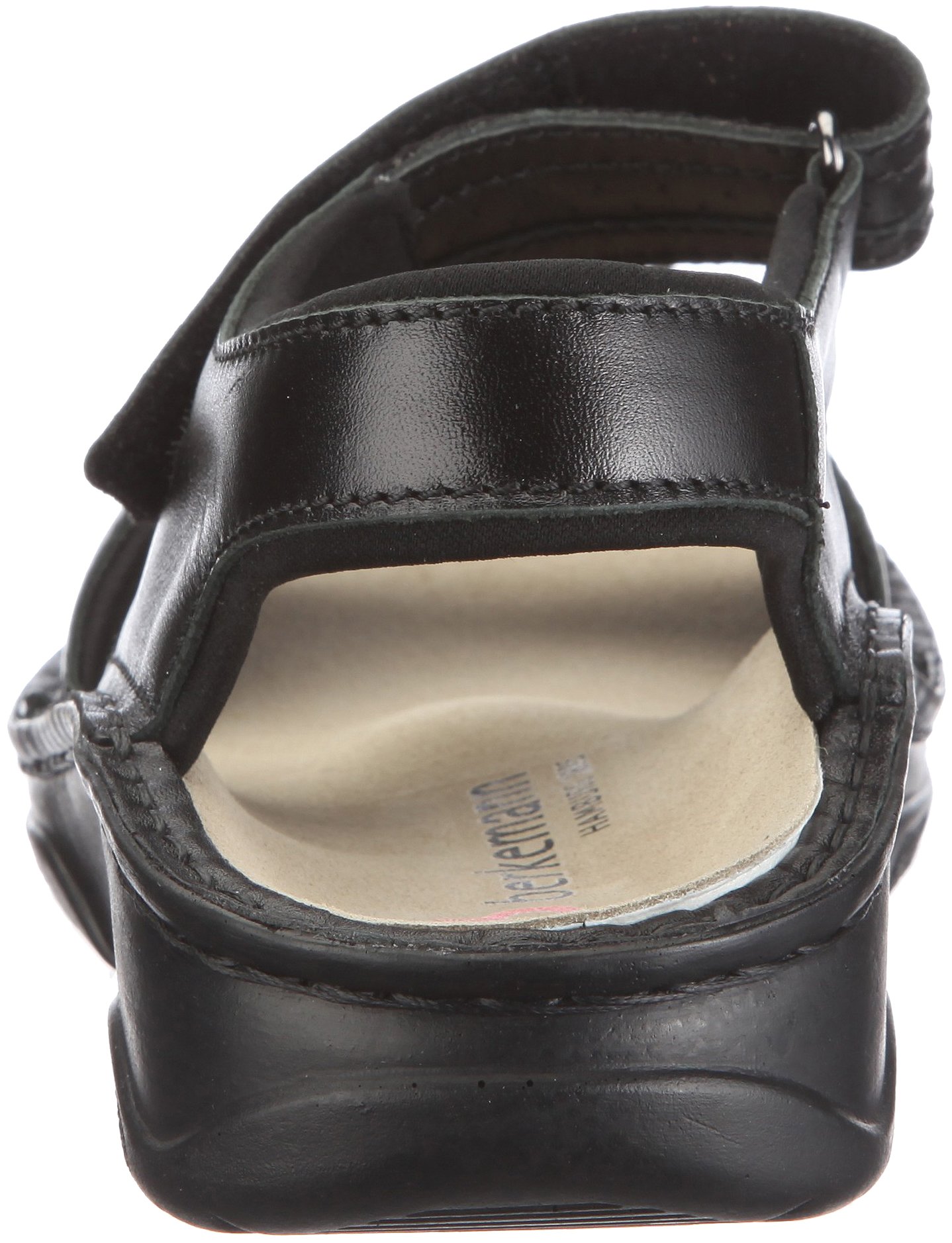 Berkemann Men's Comfortable Black Sandals Size 9.5 - Lightweight & Durable for Beach, Pool & Summer Outdoor Activities