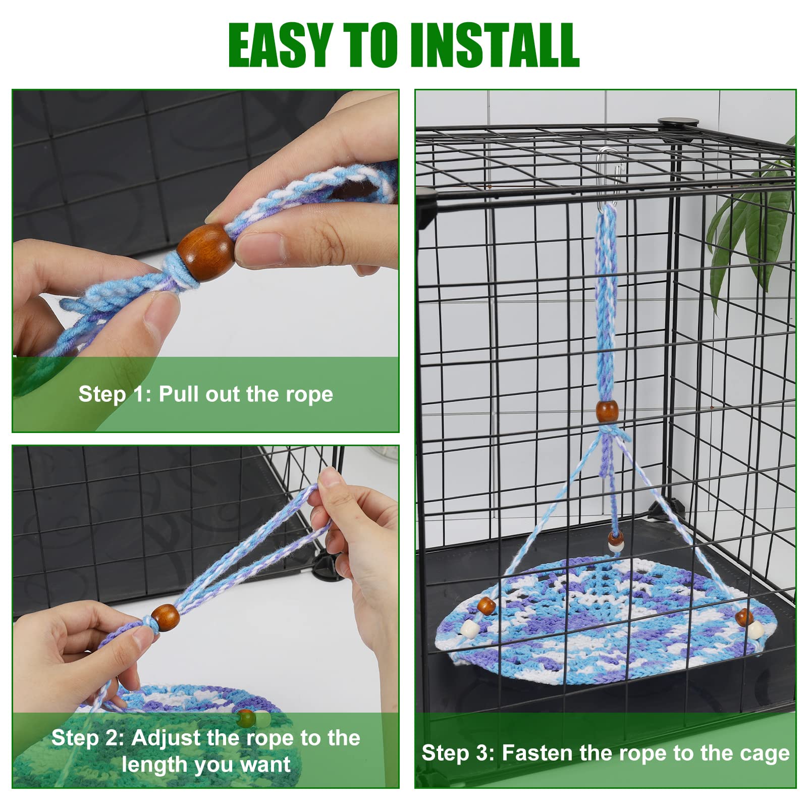Premium Bearded Dragon Habitat Accessories - Basking Platform, Tank Decor for Leopard Gecko, Chameleon, Birds & Small Pets | Ideal for Reptile Enclosures & Terrarium Setup