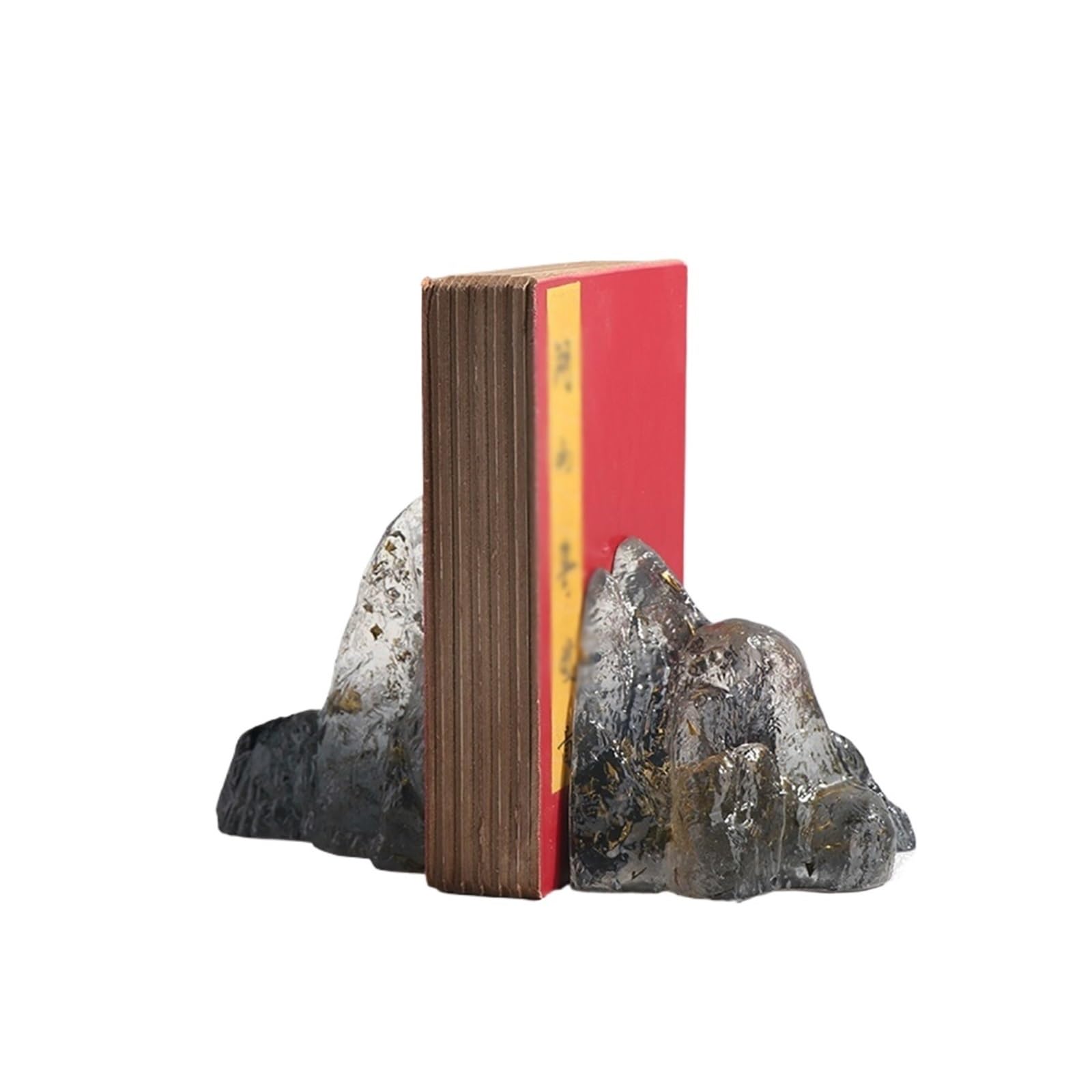 Vintage Chinese Bookends - Handcrafted Decorative Book Holders for Shelves, Desks & Office | Perfect for Living Room, Study & Home Decor | Heavy Duty Book Supports for Organizing Books & Displaying Collectibles