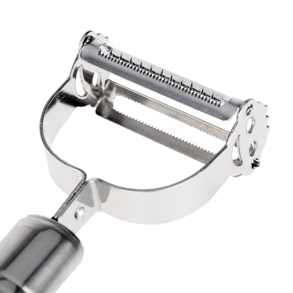 Premium Stainless Steel Vegetable Peeler - Potato Apple Carrot Peeler with Comfort Grip - Sharp Kitchen Tool for Cooking, Baking & Meal Prep - Ideal for Home Chefs & Professional Kitchens
