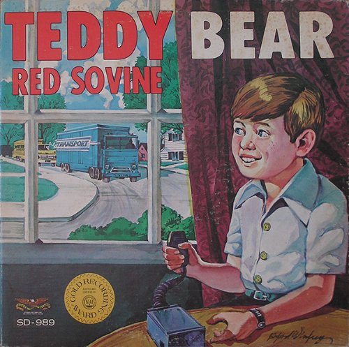Vintage Teddy Bear by Red Sovine - Classic Country Music LP Record for Collectors & Music Lovers - Perfect for Vinyl Enthusiasts & Nostalgic Home Decor