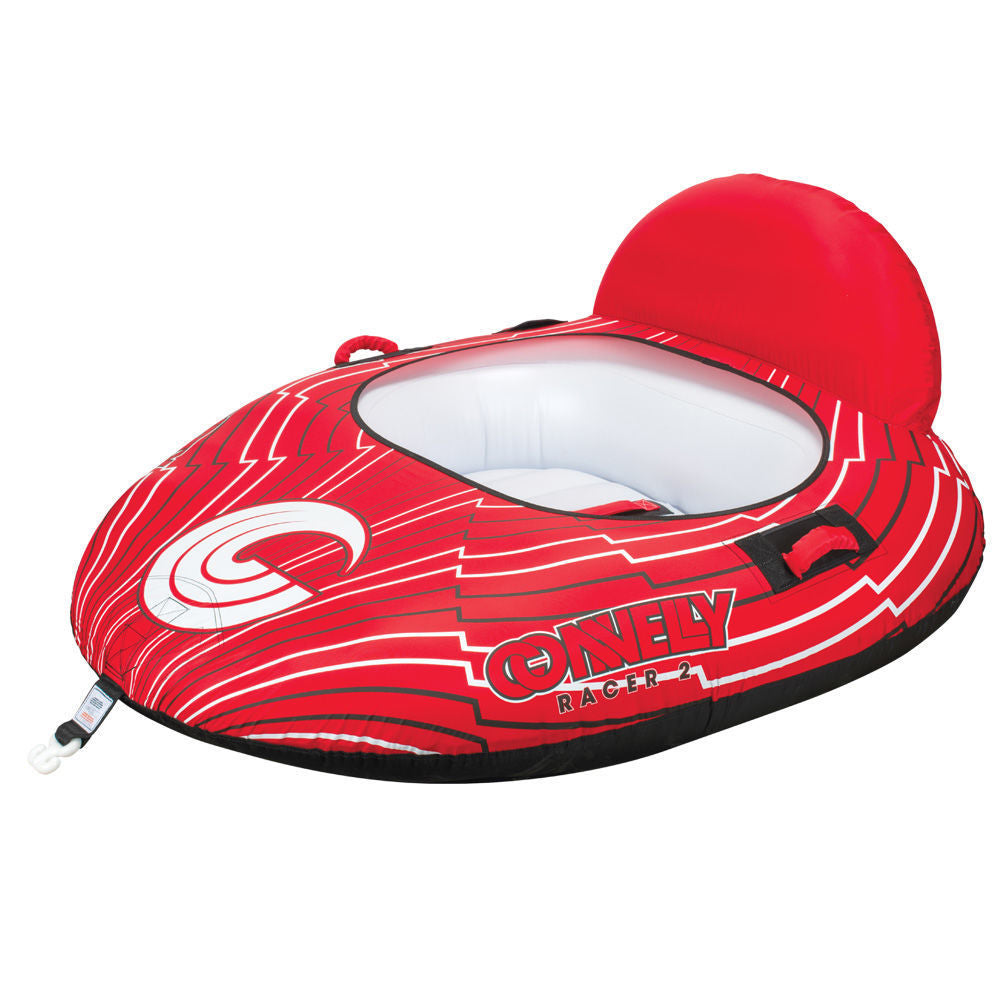 Connelly Racer 2 Person Towable Tube for Water Sports - 2 Rider Inflatable Tube for Boating, Lake & Beach Fun