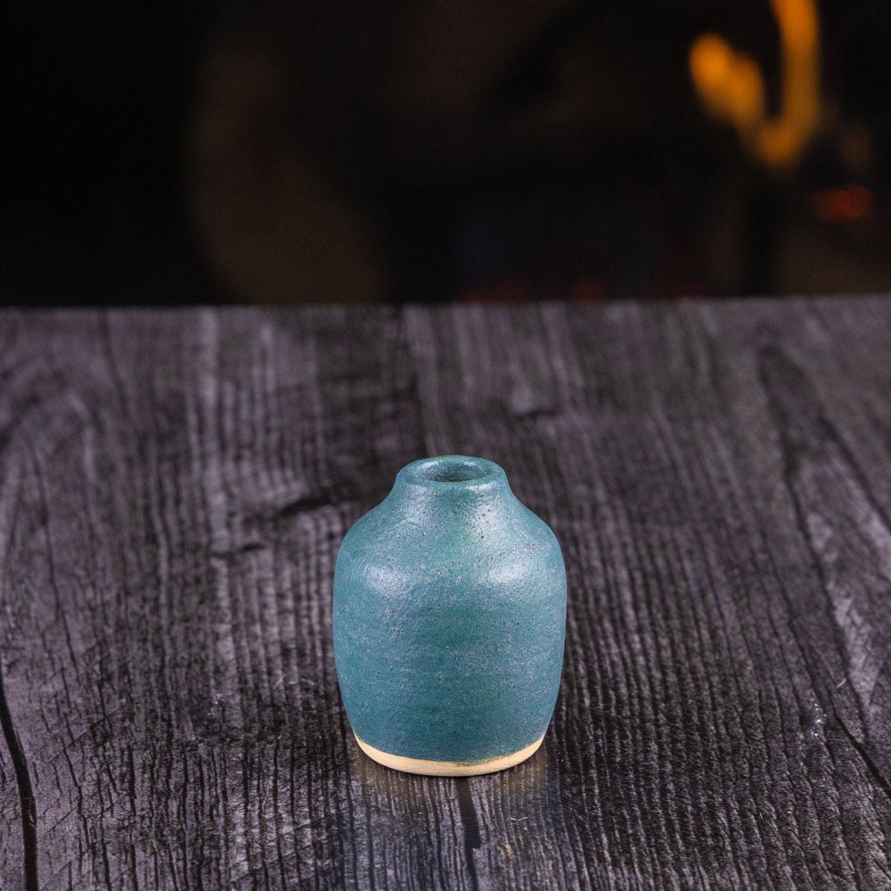 Miniature Tiny Stoneware Bud Vase - Small Ceramic Pot #574 for Succulents, Herbs & Floral Arrangements | Perfect for Home Decor, Wedding Centerpieces & DIY Crafts
