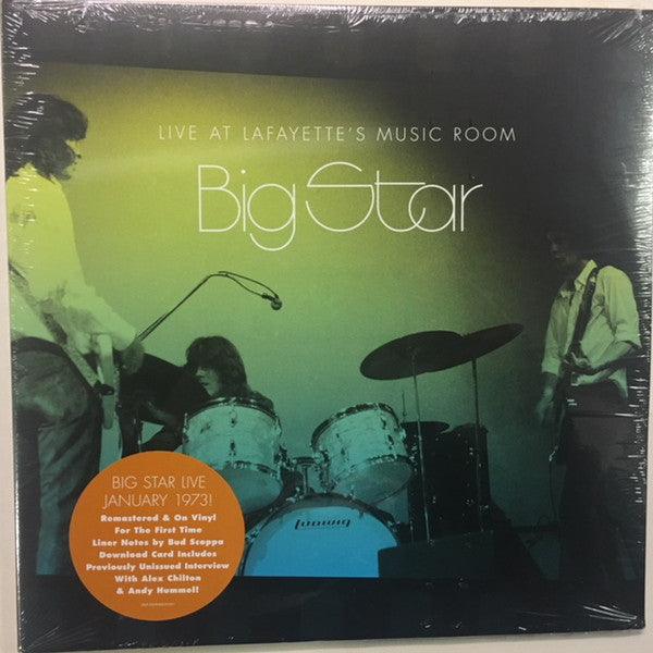 Big Star Live At Lafayette's Music Room - Classic Rock Vinyl LP - Perfect for Music Collectors & Vintage Record Enthusiasts - Great for Home Listening, Gifts & Music Room Decor