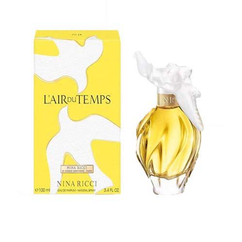 Nina Ricci L'Air Du Temps 100ml Eau de Toilette for Women - Romantic Floral Perfume for Date Night & Special Occasions