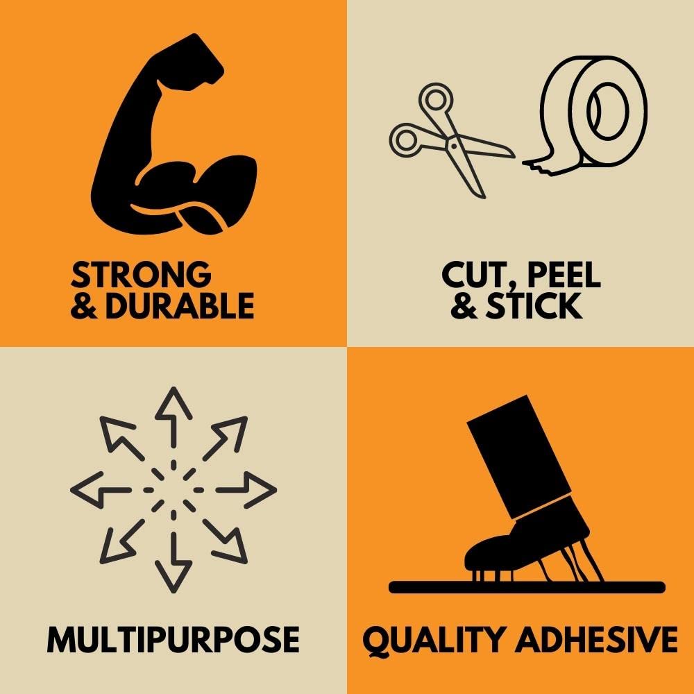 Heavy Duty Strapping Tape 0.375