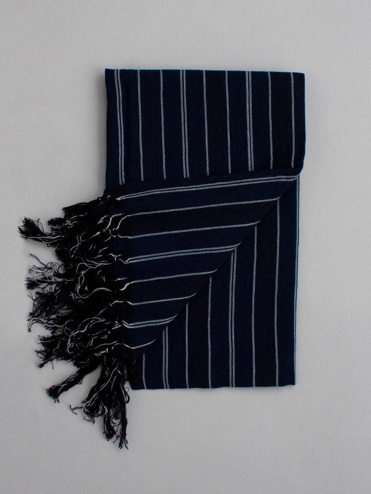 Premium Hydra Hammam Towel - Soft & Absorbent Turkish Cotton Bath Towel in Indigo Blue - Perfect for Spa, Beach & Yoga
