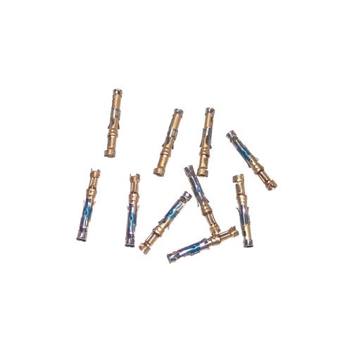10 Pack Signal Contact Pins #22123 for 10 Pin Control Harness Connector - Replacement Plow Parts for Tractor & Agricultural Equipment Repair