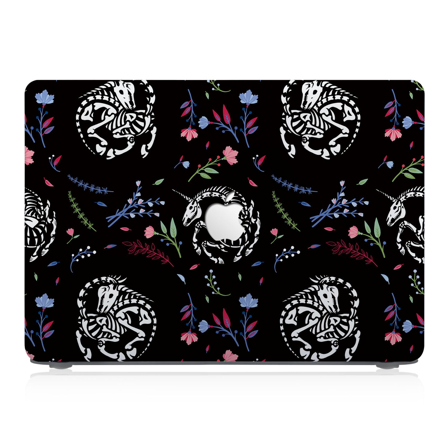 Premium MacBook Case with Animal Skeleton Design - Durable Protective Cover for MacBook Air/Pro - Perfect for School, Work & Travel Accessories