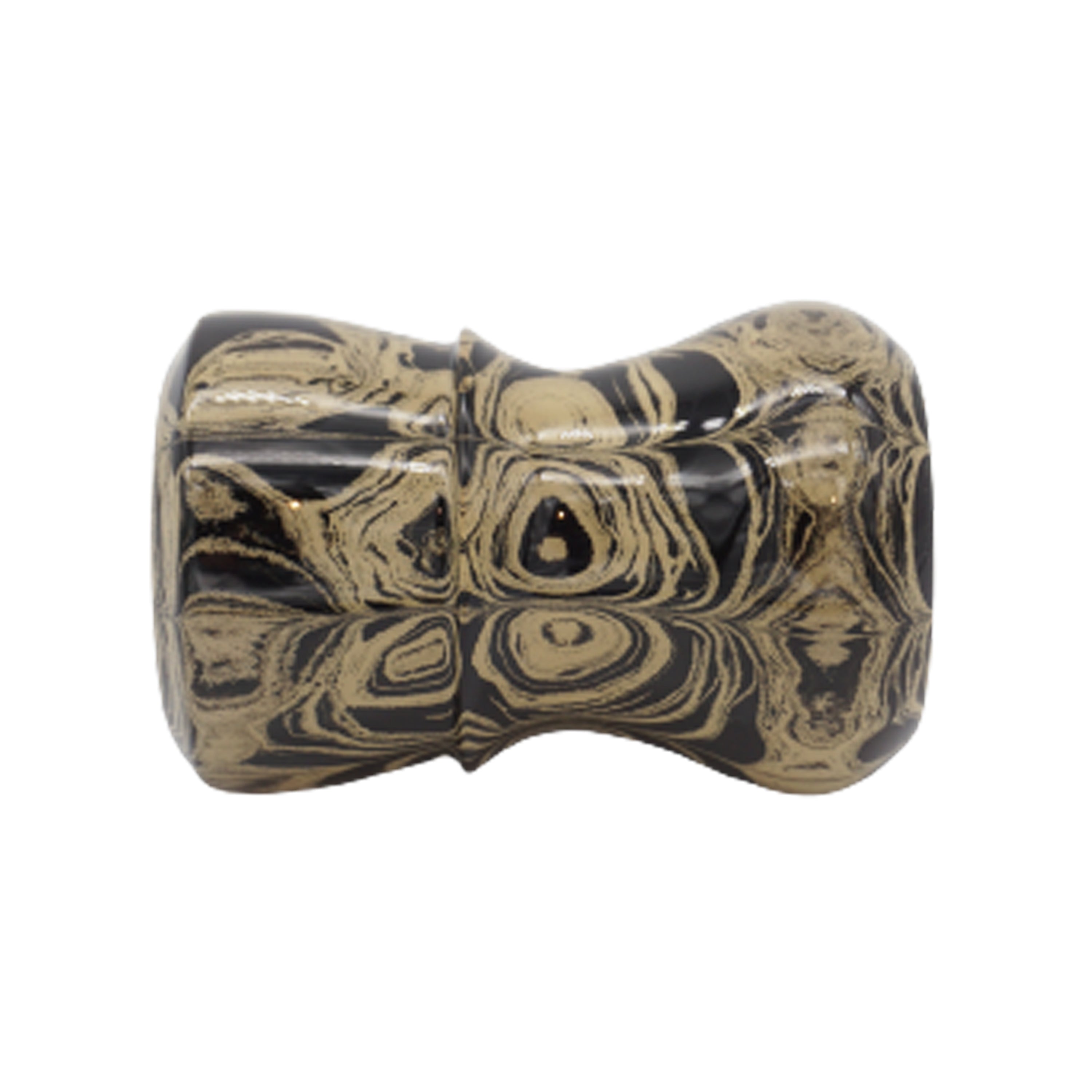 Premium Sand Ebonite Handcrafted Shaving Brush Handle - Fits 24mm & 26mm Knots - Perfect for Wet Shaving & Grooming Gifts for Men
