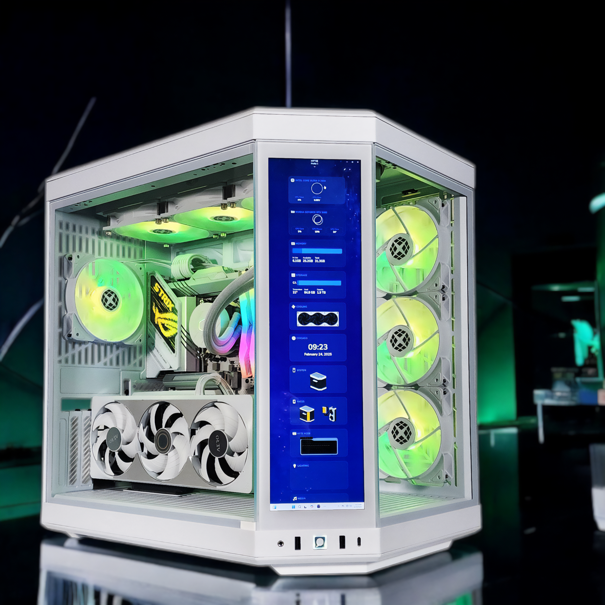 Y70 Ultimate Ghost Gaming PC - High Performance Prebuilt Desktop for VR, Streaming & Esports - Ready to Ship for Fast Delivery | Perfect for Gamers, Content Creators & Professionals