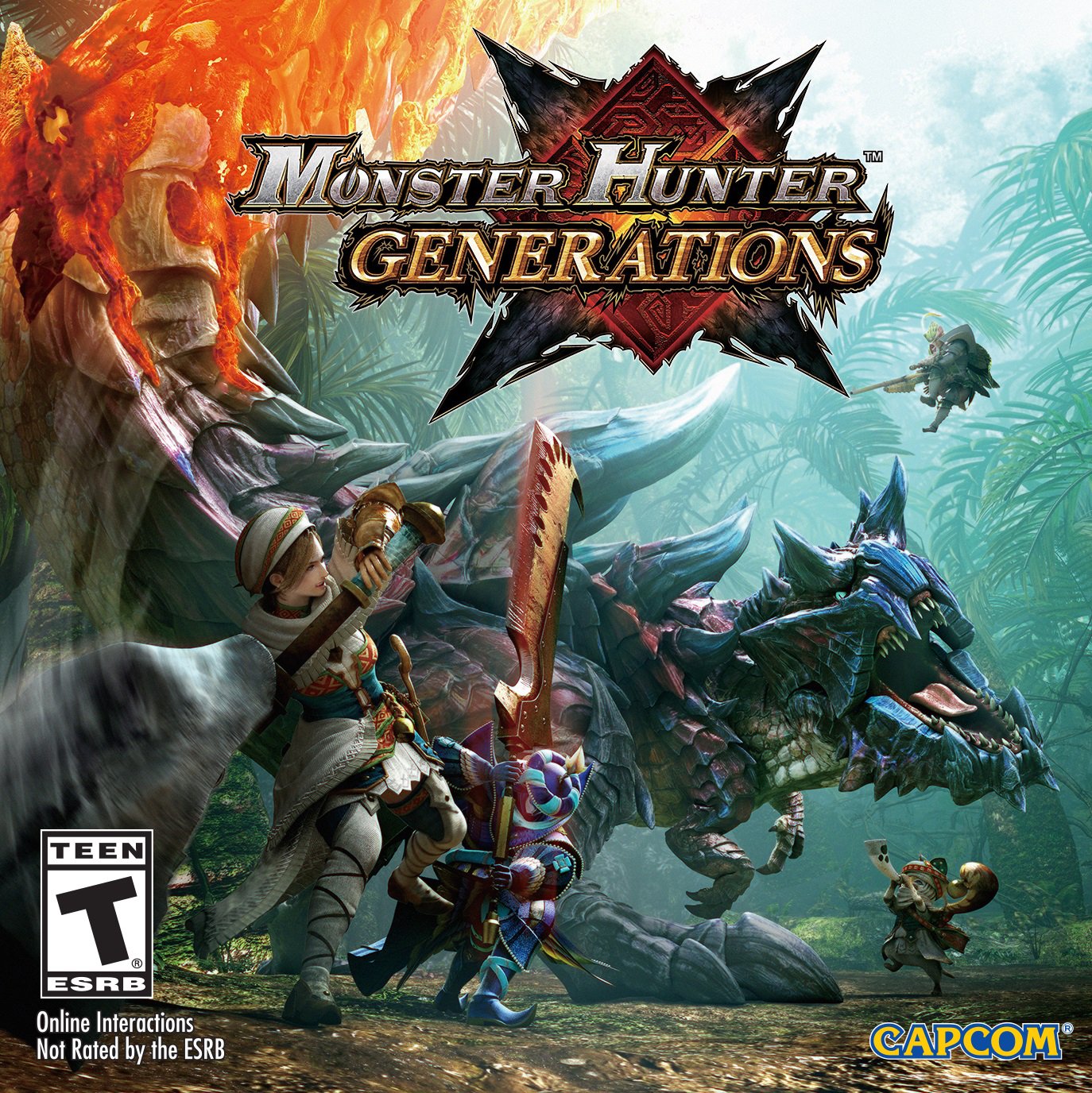 Monster Hunter Generations - Nintendo Switch Game | Action RPG Adventure | Hunt Epic Monsters & Explore Vast Worlds | Perfect for Solo & Multiplayer Gaming