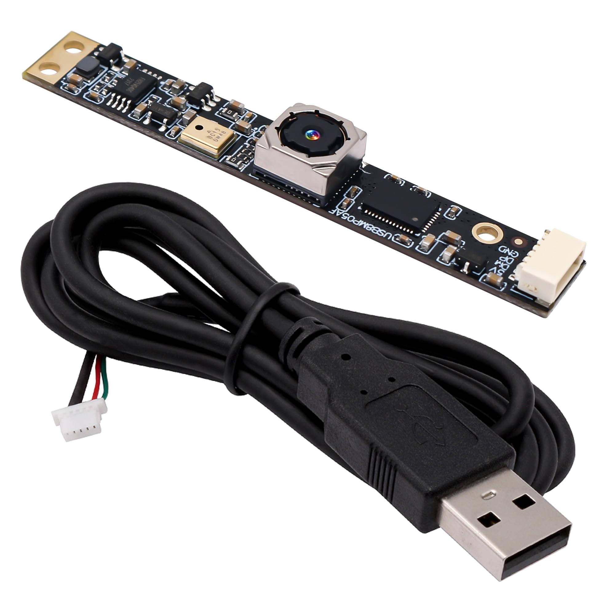 8MP USB Camera Module with Microphone & Autofocus - 4K Webcam for PC/Laptop, Laser Engraver, Raspberry Pi - Perfect for Video Conferencing, Live Streaming & Security Surveillance