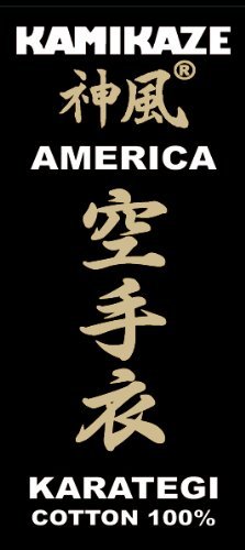 Authentic American Karate Gi Uniform - 100% Cotton White Martial Arts Outfit for Training & Competitions | Durable & Comfortable for Kids & Adults