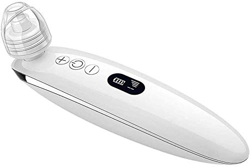 Electric Blackhead Remover Vacuum with LED Display - Powerful Facial Pore Cleaner for Blackheads, Whiteheads & Acne - Skin Care Tool for Men & Women - Perfect for Daily Facial Cleansing & Spa Treatments