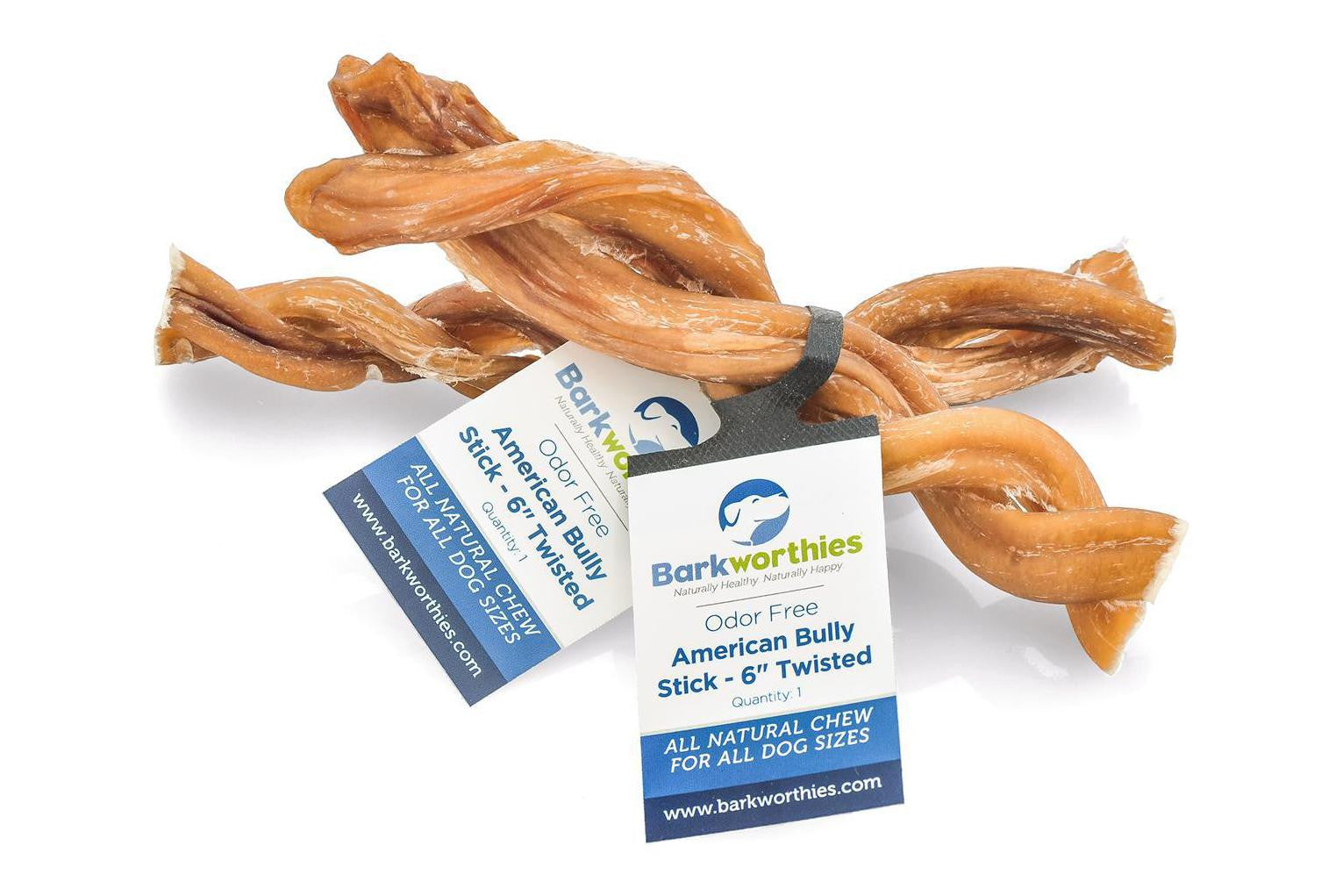 Natural Odor-Free American Bully Stick - 6