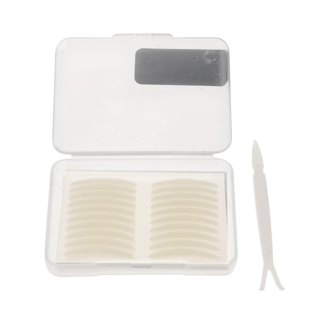 Waterproof Invisible Eyelid Tape - 100 Pairs Natural Double Eyelid Stickers for Long-Lasting Makeup - Perfect for Asian Eye Contouring