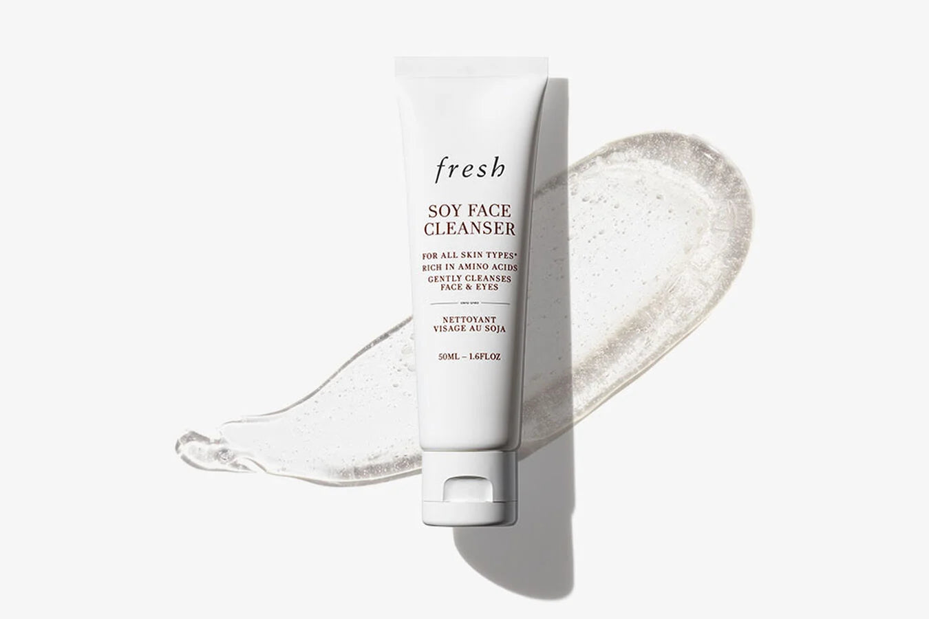 pH Balanced Hydrating Soy Face Wash - Travel Size for Oily & Dry Skin | Gentle Cleanser for Daily Use & On-the-Go Skincare