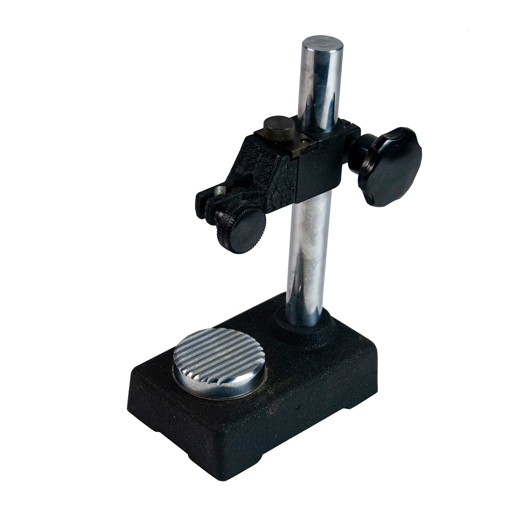 Precision Dial Gauge Stand - Heavy Duty Metal Base for Accurate Measurement | Perfect for Machining, Woodworking & Automotive Repair