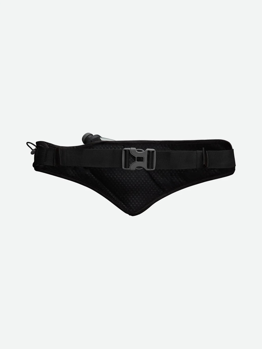 Peak Hydration Waist Pack for Running & Hiking - Lightweight Water Bottle Holder Belt with Adjustable Strap (Black) - Perfect for Outdoor Activities, Travel & Gym Workouts